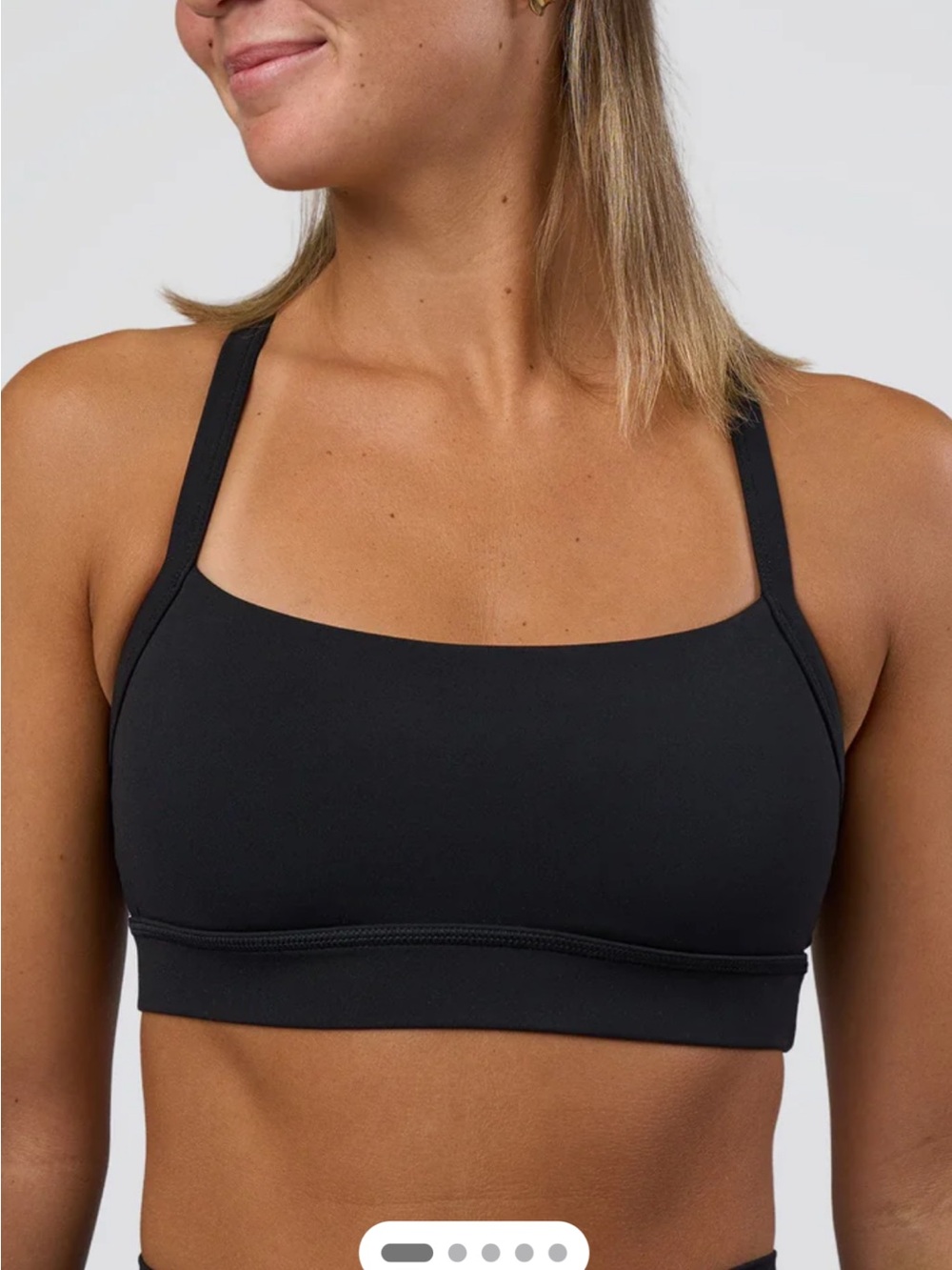 NWT LSKD Momentum Bra - Small (Hot Chocolate - brown) - Picture 3 of 3